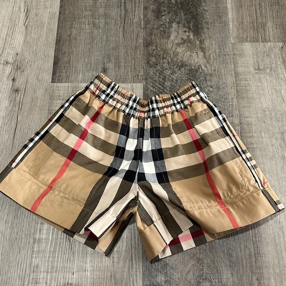 Burberry Vintage Patchwork Check girls shorts size 4 - Picture 7 of 15